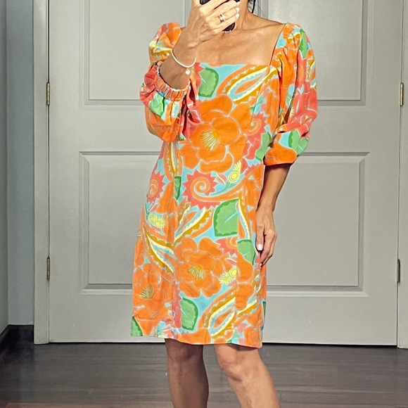 Farm Rio Groove Floral mini dress size S NWT